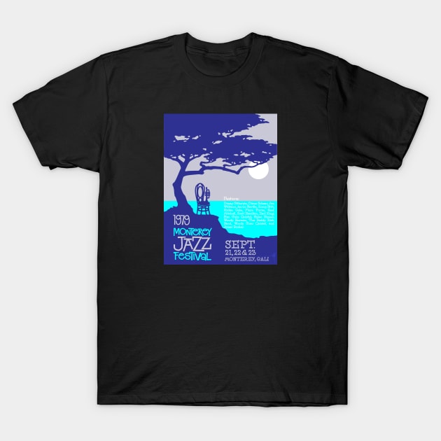 Monterey Jazz Festival 1979 T-Shirt by Jun Pagano